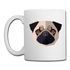 Pug-Coffee/Tea Mug - white